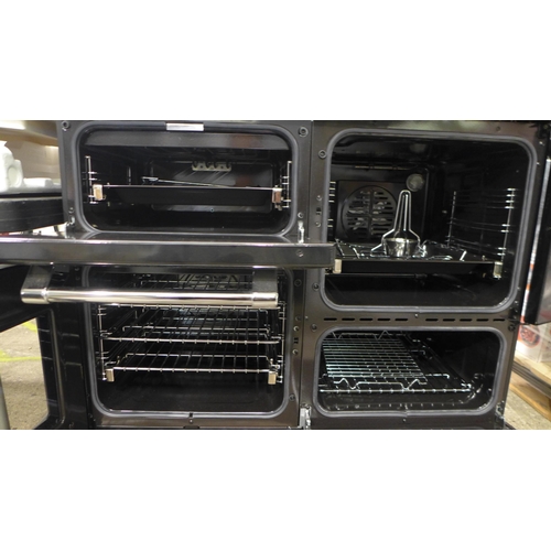 3053 - Stoves Richmond Deluxe Black 100cm Dual Fuel Range Cooker, original RRP £1832.50 inc. VAT (Model: ST... 