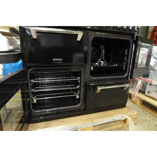 3053 - Stoves Richmond Deluxe Black 100cm Dual Fuel Range Cooker, original RRP £1832.50 inc. VAT (Model: ST... 