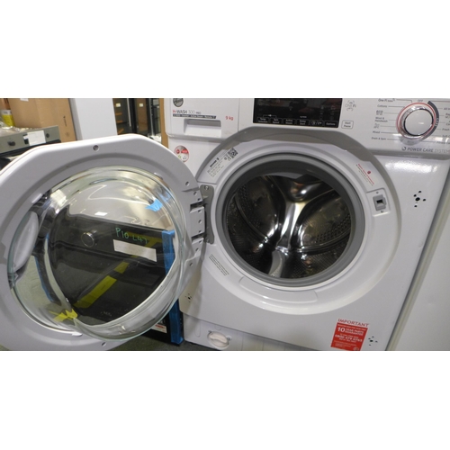 3056 - Hoover H-Wash 300 Pro Integrated Washing Machine (9kg), original RRP £424.17 inc. VAT (H820xW600xD52... 