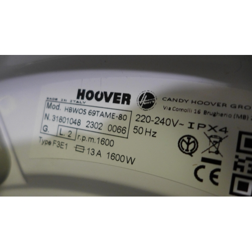 3056 - Hoover H-Wash 300 Pro Integrated Washing Machine (9kg), original RRP £424.17 inc. VAT (H820xW600xD52... 