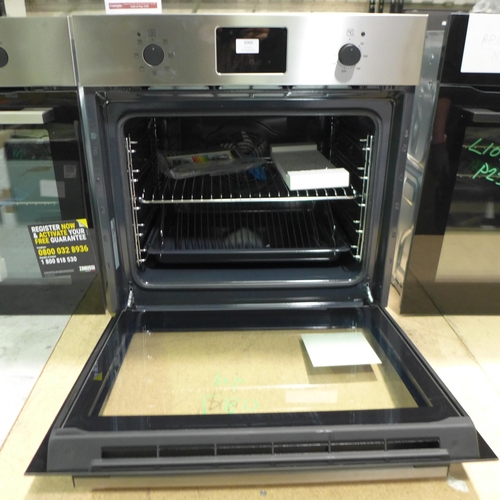 3060 - Zanussi Single Multifunction Oven, original RRP £265.83 inc. VAT (H589xW594xD568) (Model: ZOHNX3X1) ... 