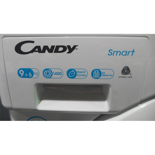 3078F - Candy Integrated Washer Dryer (9+5kg) , original RRP £412.50 inc. VAT (H820xW600xD525) (Model: CBD 4... 