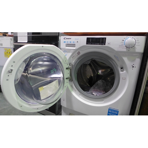 3078F - Candy Integrated Washer Dryer (9+5kg) , original RRP £412.50 inc. VAT (H820xW600xD525) (Model: CBD 4... 