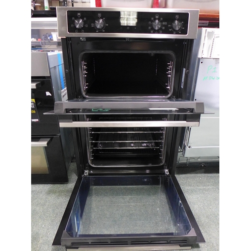 3078I - Zanussi Built In Airfry Double Oven, original RRP £440.84 inc. VAT (H888xW594xD568) (Model: ZKCNA4X1... 