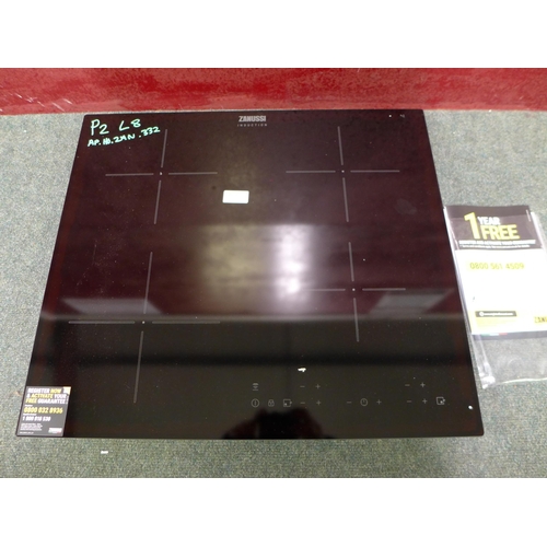 3079 - Zanussi 4-Zone Induction Hob, original RRP £249.17 inc. VAT (H44xW590xD520) (Model: ZITN643K) (394-8... 