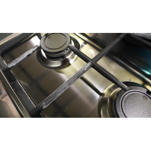 3083 - Zanussi Gas 5 Burner Hob, original RRP £265.83 inc. VAT (H40xW744xD510) (Model: ZGNN755X) (394-28) *... 