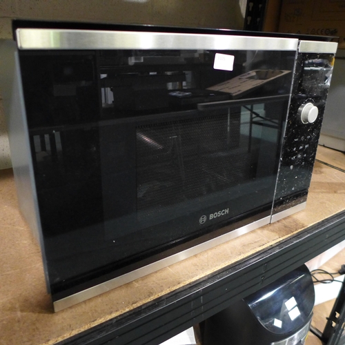 3105 - Bosch Series 4 Wall Microwave, original RRP £332.50 inc. VAT (H382xW594xD317) (Model: BFL523MS0B) (D... 