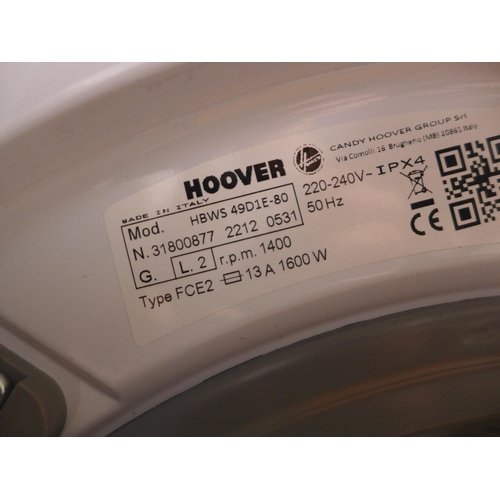 3131 - Hoover H-Wash 300 Lite Integrated Washing Machine (9kg), original RRP £365.83 inc. VAT (H820xW600xD5... 