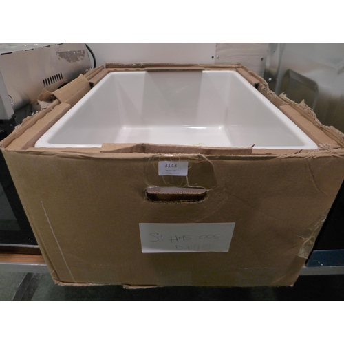 3143 - Belfast Style Ceramic Sink  *This lot is subject to VAT (391-140)