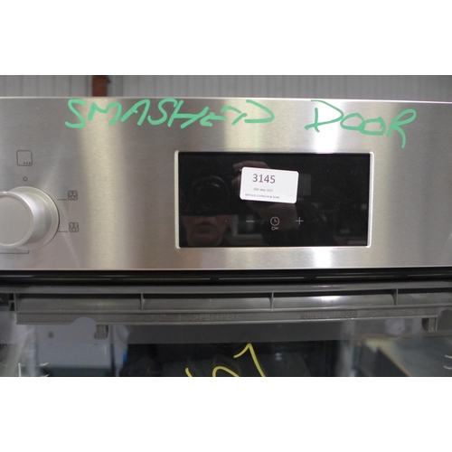 3145 - Bosch Serie 2 Single Oven (H595xW594xD548), original RRP £299.17 inc. VAT - model no.:- HHF113BR0B D... 