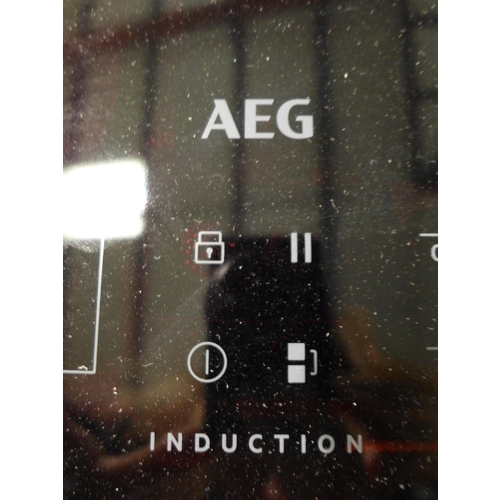 3014 - AEG 4-Zone Induction Hob, original RRP £449.17 inc. VAT (44x590x520) (Model: IKE64441FB) (394-108) *... 