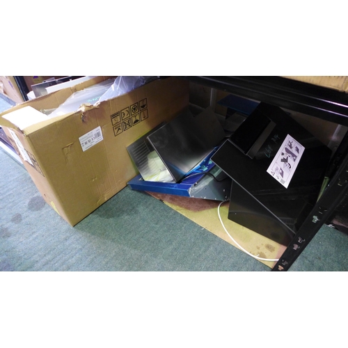 3277 - 6x Mixed Extractors inc Bosch Angled Chimney Extractor, CDA Canopy Hood , CDA Black Glass Extractor,... 