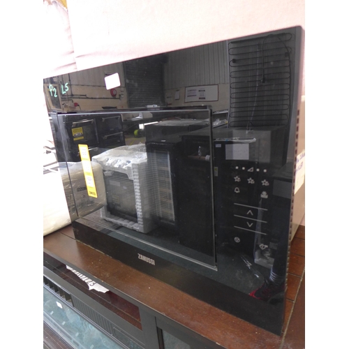 3287 - Zanussi Microwave (H459xW594xD404), original RRP £315.84 inc. VAT - model:- ZMBN4SK (394-5) * This l... 