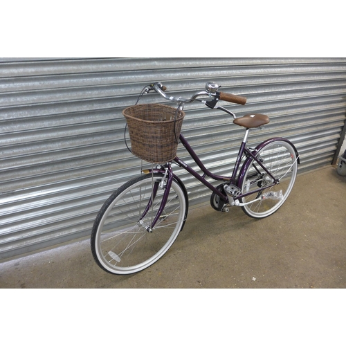 2261 - Women's Dawes Cambridge Heritage bike with mudguards and basket - original RRP £349