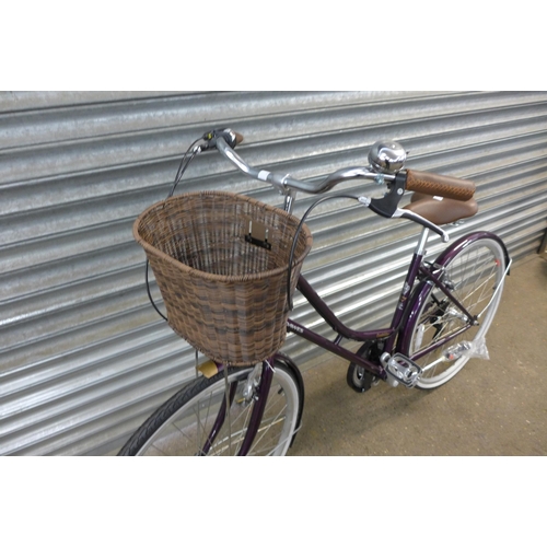 2261 - Women's Dawes Cambridge Heritage bike with mudguards and basket - original RRP £349