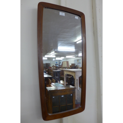 26 - A teak framed mirror