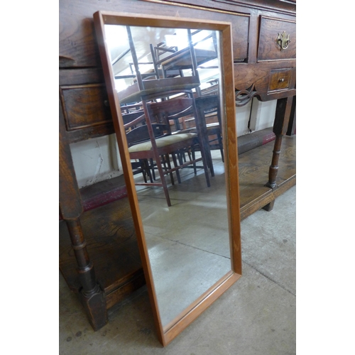 29 - A teak framed mirror