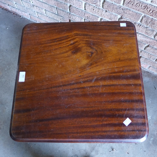 363 - An Edward VII mahogany occasional table