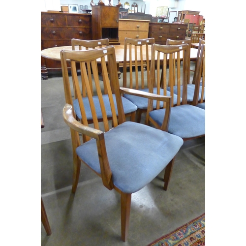 37 - A set of ten G-Plan Fresco teak dining chairs