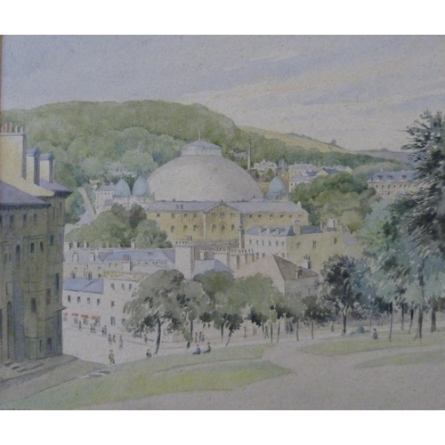 415 - Walter Potts (1883-1965), Buxton, Derbyshire, watercolour, framed