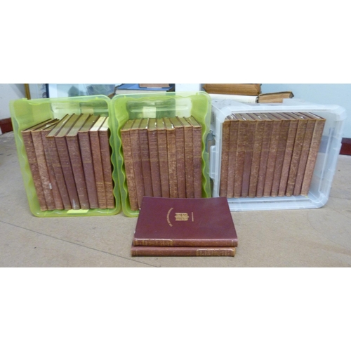 435 - Three boxes of volumes of The Encyclopaedia Britannica