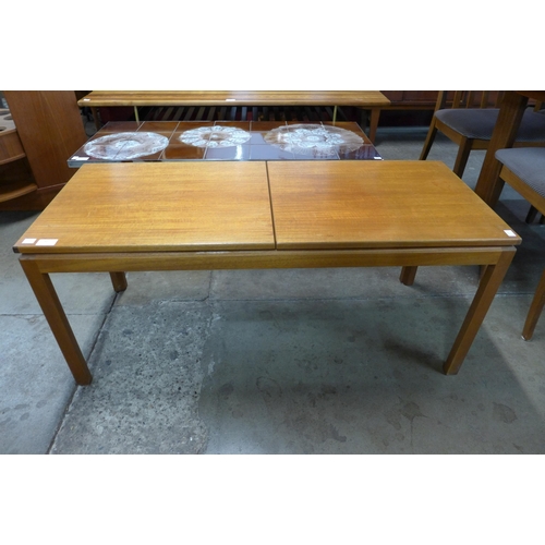 45 - A Remploy teak extending rectangular coffee table