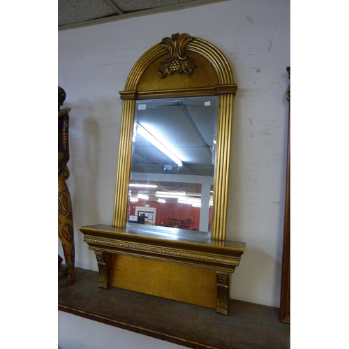 496 - An Italian style gilt framed mirror