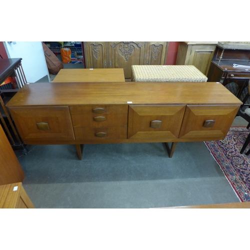 78 - A teak sideboard