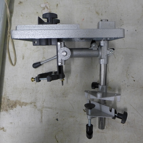 2013 - Irwin Record No.52 vice & Ensign multi-functional drill stand and router table