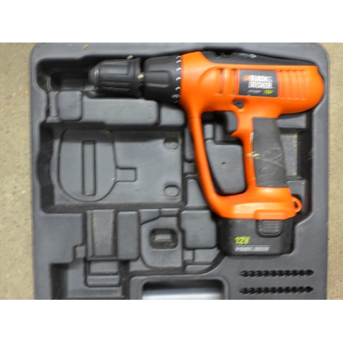 2023 - 2 Black & Decker drills (quattro and KC1282F)