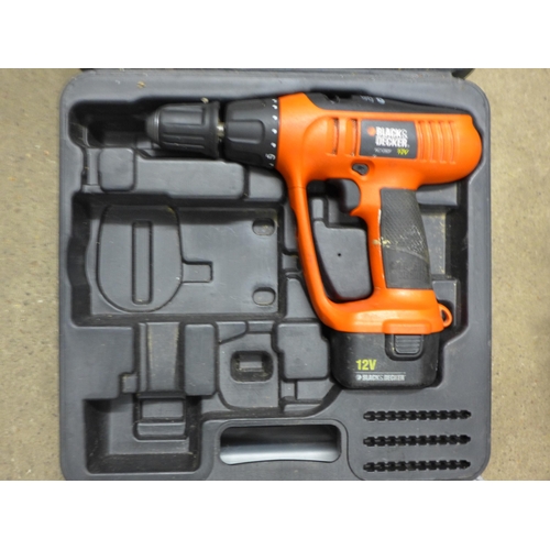 2023 - 2 Black & Decker drills (quattro and KC1282F)