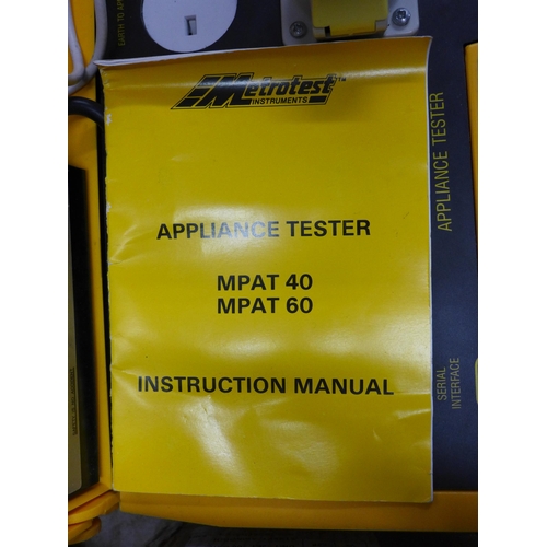 2026 - Metro Test appliance tester (MPAT60)