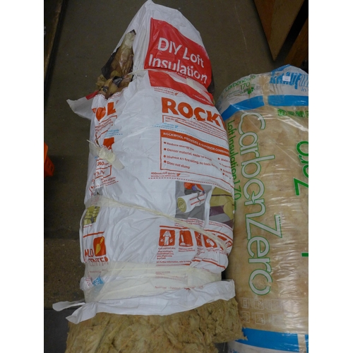 2036 - 2 Rolls of insulation including  carbon zero 170mm and Rockwool 170mm