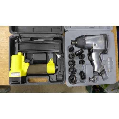 2059 - Powercraft air gun & Powercraft nail gun