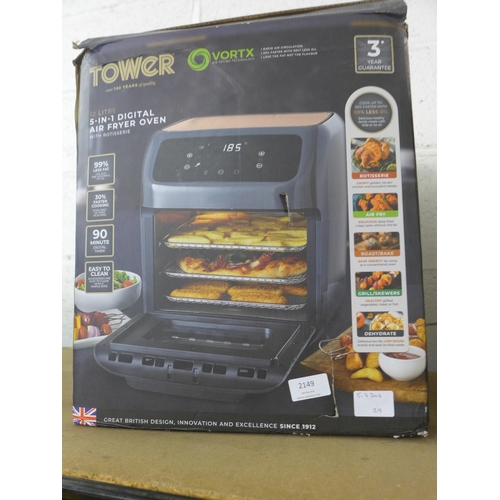 2149 - Tower 12 litre 5-in-1 air fryer oven