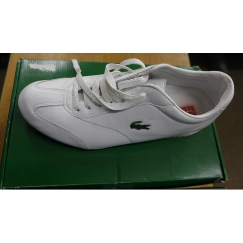 2152 - 2 Pairs of gent's Lacoste trainers