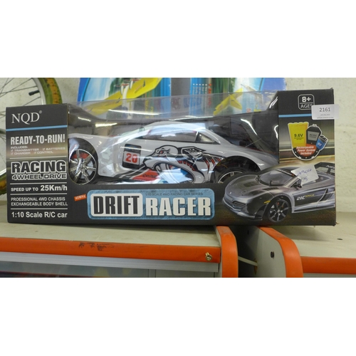 2161 - Drift Racer 1/10 scale 4WD racing car series in box & 2 Marchand F-360 aeroplane kits