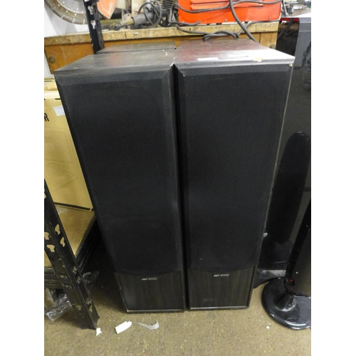 2194 - Set of 4 Acoustic Solutions speakers, model no. AV-120 - a/f