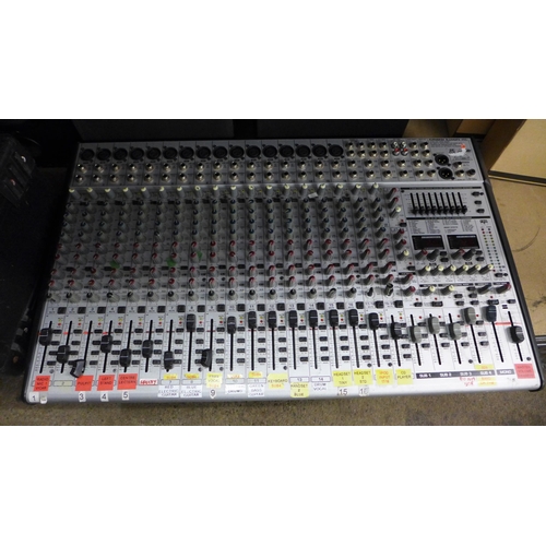 2198 - DJ bundle: Laney CD630 mixer, Kudos MX6400 mixer, Yamaha mixing console  MG8/2fx, Eurodesk mixer SL2... 