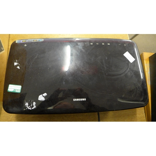 2203 - Samsung DVD player with integrated speakers