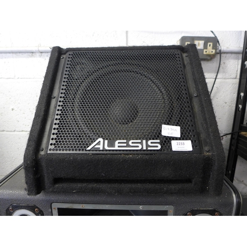 2233 - Alesis transactive drummer wireless 100w amplifier with bluetooth