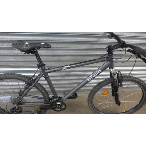 2274 - Aluminium gent's B-Twin front suspension MTB - Police repossession