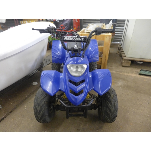 2305 - A Renthal mini quad bike (petrol engine) - Police repossession