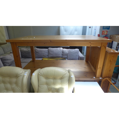 1640 - An Ikea pine dining table