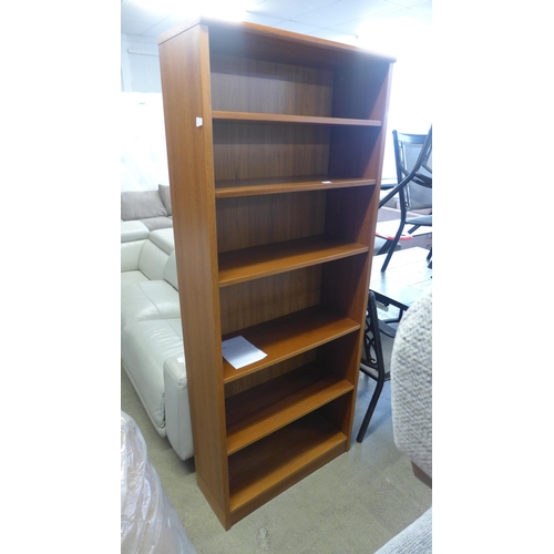 1656 - A teak bookcase