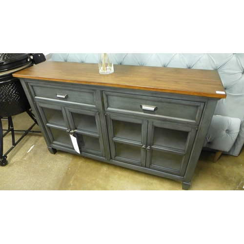 1454 - Conrad Console Blue Console, Original RRP £416.66 +VAT (4166-13) *This lot is subject to VAT