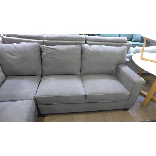 1516 - Ellen Fabric Sectional Dgtrue Innovations 2 piece corner sofa, Original RRP £1166.66 +VAT (4166-15) ... 