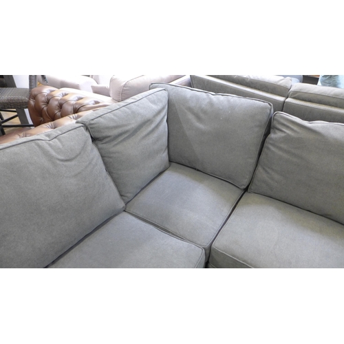 1516 - Ellen Fabric Sectional Dgtrue Innovations 2 piece corner sofa, Original RRP £1166.66 +VAT (4166-15) ... 