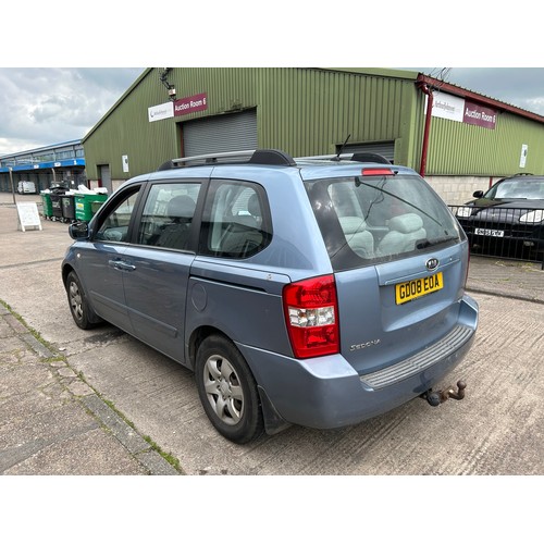 2601 - Kia Sedona 2902cc car GD08 EOA Mileage 121,100 Mot till 15.12.2023 - On view Friday 9.30 - 4.45 and ... 