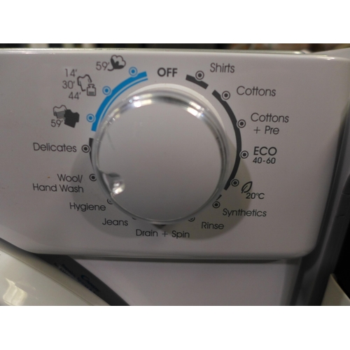 3028 - Candy Integrated Washing Machine (8kg) (H820xW600xD525), original RRP £314.17 inc. VAT - model no.:-... 